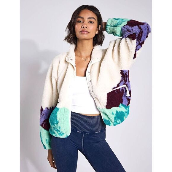 Free People Jackets & Blazers - New Free People Movement Hit The Slopes Fleece Jacket Size XS $198